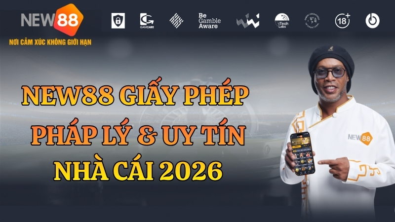 NEW88 giấy phép PAGCOR CEZA hợp pháp